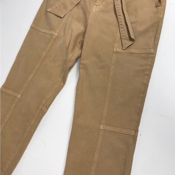 JONATHAN SIMKHAI Henley Tie Waist Pants tan - Picture 9 of 15